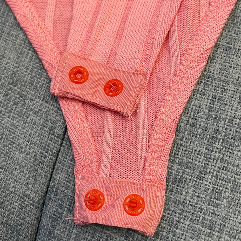 NEW • Pink Rib Knit Bodysuit - Picture 7 of 14